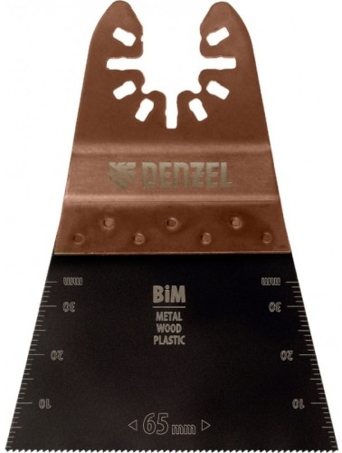 Насадка для реноватора Denzel 782 303 прямая, bim, по металлу и дереву, 65x1,2 мм, мелки 782303 - изображение 4