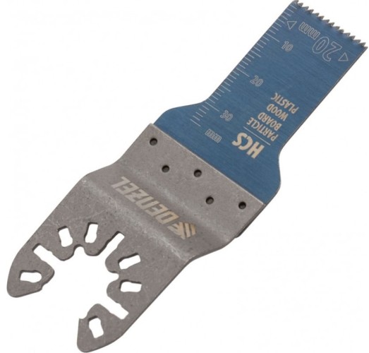 Насадка для реноватора Denzel 782 309 пазовая прямая, hcs, по дереву, 20х1,4 мм, мелкий  782309 - изображение 5