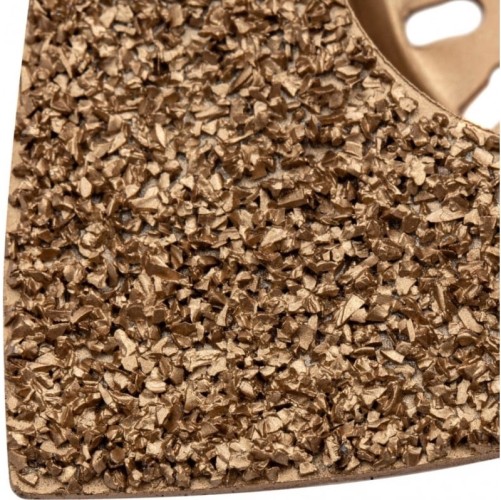 Насадка для реноватора Denzel 782 323 шлифовальная дельтовидная, hm, по плитке и дереву, 782323 - изображение 2