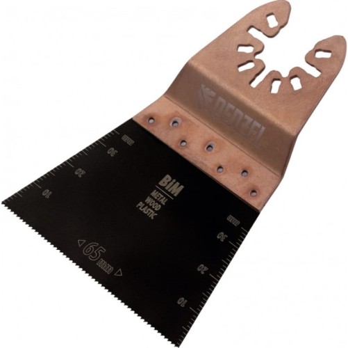 Насадка для реноватора Denzel 782 303 прямая, bim, по металлу и дереву, 65x1,2 мм, мелки 782303 - изображение 5