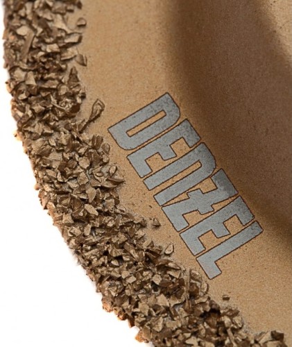 Насадка для реноватора Denzel 782 325 полукруг., hm, по плитке и дереву, 65 мм. 782325 - изображение 2