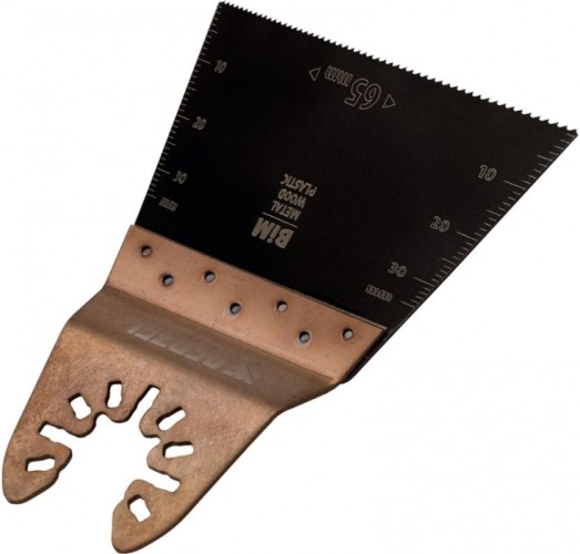 Насадка для реноватора Denzel 782 303 прямая, bim, по металлу и дереву, 65x1,2 мм, мелки 782303