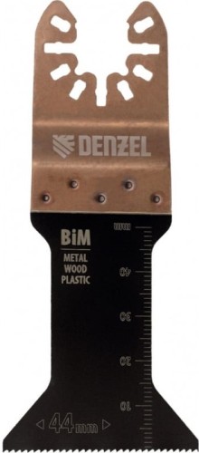 Насадка для реноватора Denzel 782 307 т-образная, bim, по металлу и дереву, 44x1,4 мм, м 782307 - изображение 3