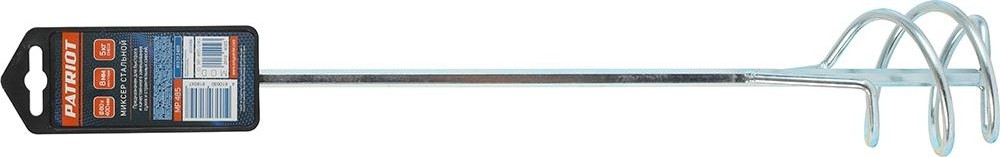 Насадка-миксер PATRIOT MP485 для сухих и строительных смесей, 80x400 мм, хвостовик 8 мм 813012485