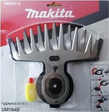 Насадка нож MAKITA 195267-4 для травы 16 см, для акк. ножниц - изображение 5