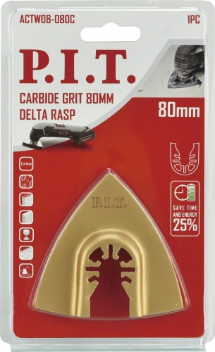 Насадка P.I.T. ACTW08-080C треугольная  80 мм