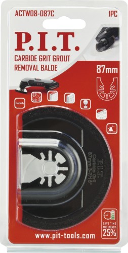 Насадка P.I.T. ACTW08-087C сегментное 87 мм