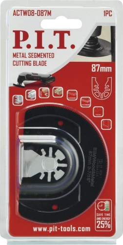 Насадка P.I.T. ACTW08-087M пильная по металлу 88 мм