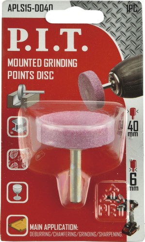 Насадка P.I.T. APLS15-D040 шлифовальная на дрель 40x10 мм - изображение 2