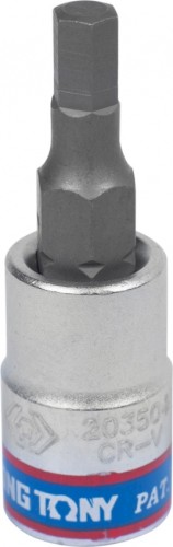 Насадка шестигранная KING TONY 203504 4 мм