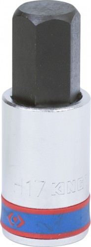 Насадка шестигранная KING TONY 402517 17 мм
