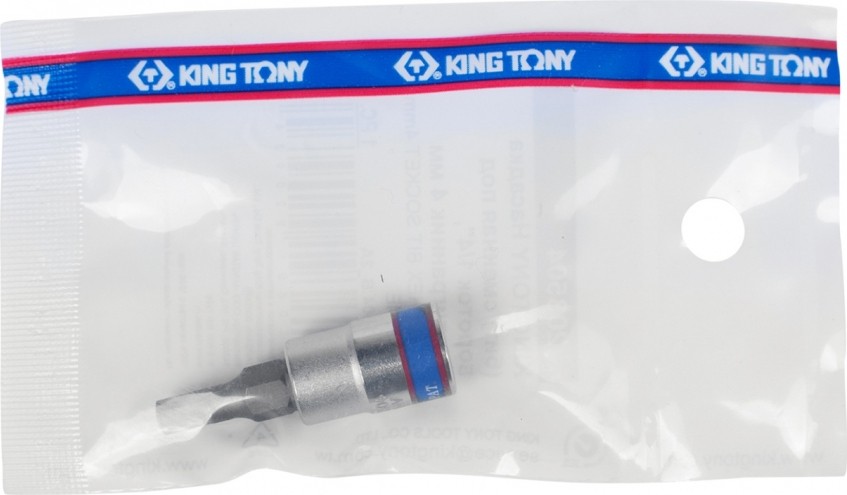 Насадка шестигранная KING TONY 203504 4 мм - изображение 2