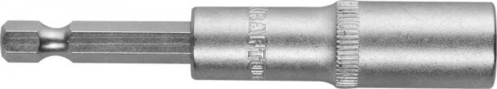 Насадка шестигранная  KRAFTOOL 13 мм с торцевой головкой EXPERT 26396-13