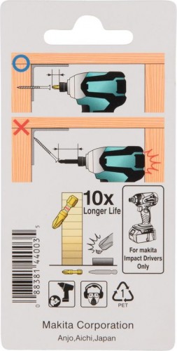 Насадка шестигранная MAKITA B-42335 impact gold shorton hex3.0, 30 мм, e-form (mz), 2 - изображение 2