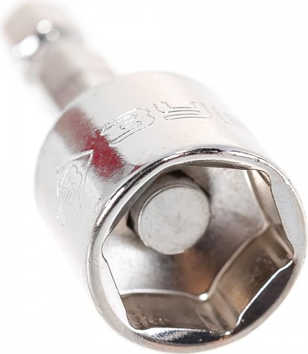 Насадка шестигранная ЗУБР МАСТЕР с торцовой головкой, магнитные, cr-v, e 1/4", 13х4 26392-13-02 - изображение 2