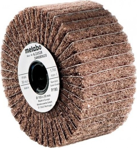Насадка шлифовальная лепестковая METABO 105x50 мм P 180 флис 623485000