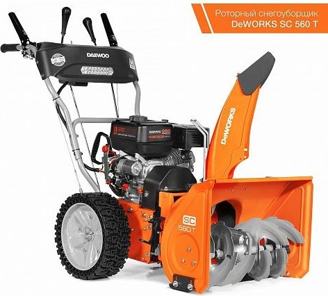 Насадка снегоуборщик DeWORKS SC 560T SC 560 T - изображение 3