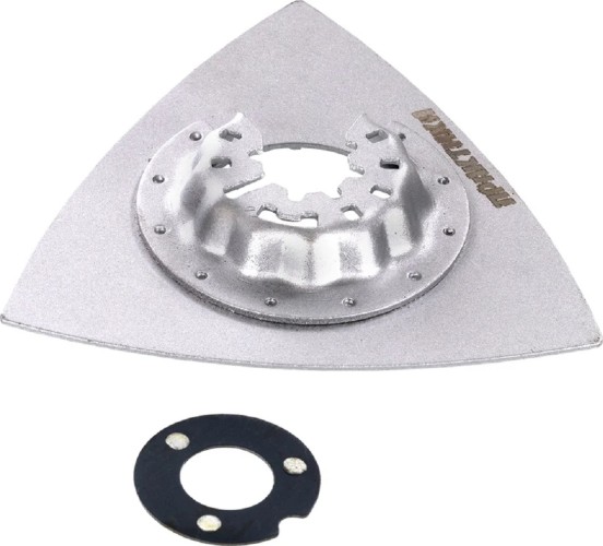 Насадка универсальная для МФИ ПРАКТИКА 78 мм шлифовальная дельта HM  240-300 240-300 - изображение 2