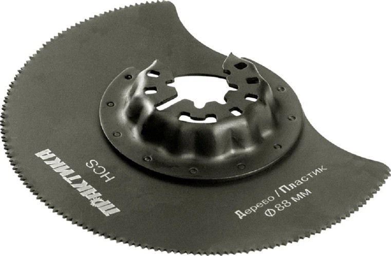 Насадка универсальная для МФИ ПРАКТИКА 88 мм режущая пазовая HCS мелкий зуб 240-119 240-119