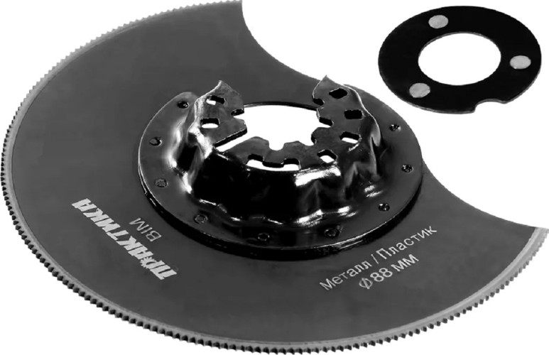 Насадка универсальная для МФИ ПРАКТИКА 88 мм отрезной полукруг BiM мелкий зуб 240-232 240-232