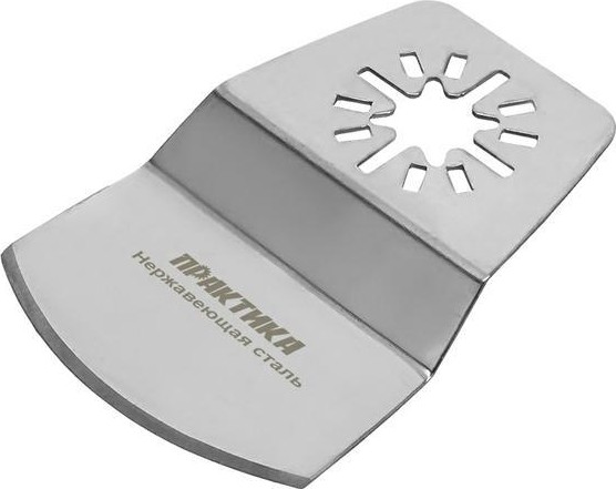 Насадка универсальная для МФИ ПРАКТИКА 74 мм шабер полукруг INOX  240-379 240-379