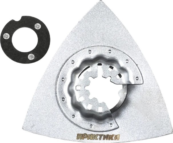 Насадка универсальная для МФИ ПРАКТИКА 78 мм шлифовальная дельта HM  240-300 240-300 - изображение 3