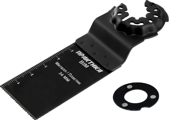 Насадка универсальная для МФИ ПРАКТИКА 34 мм режущая прямая BiM мелкий зуб 240-201 240-201