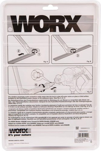 Насадка-водосгон Worx WA4050 для аккумуляторной мойки - изображение 3
