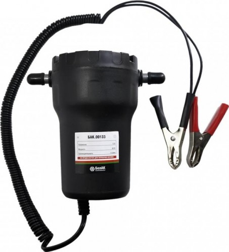 Насос для масла электрический БелАК ПЛУТОН замены 12v, 4 л/мин БAK.00132