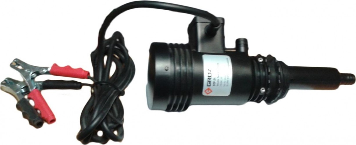 Насос для масла и топлива GROZ EOP/DC/12 электрический 12V GR45521 GR45521