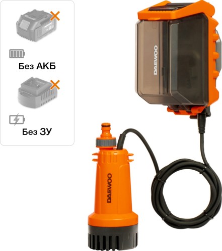 Насос дренажный DAEWOO DHP 2021Li аккумуляторный без АКБ и ЗУ