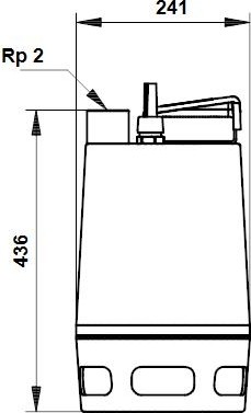 Насос дренажный GRUNDFOS UNILIFT AP 50.50.11.A3.V 96023878 НС-0026490 - изображение 3