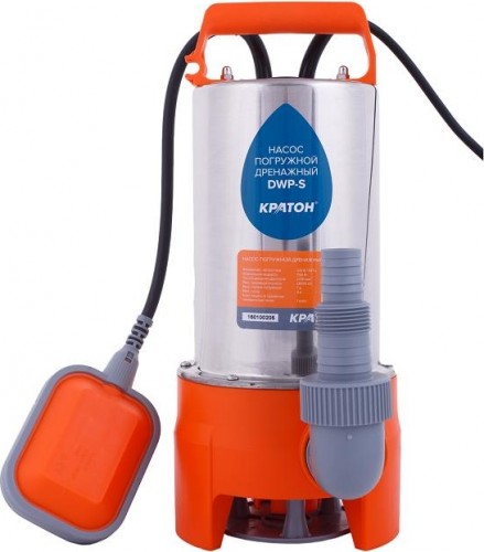 Насос дренажный КРАТОН DWP-S для грязной воды 5 04 02 030