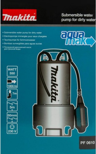 Насос дренажный MAKITA PF0610 - изображение 5