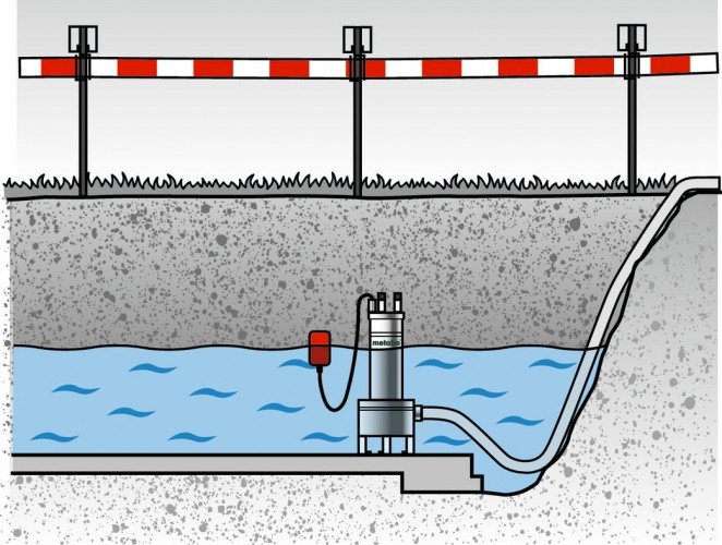 Насос дренажный METABO DP 28-10 S Inox 604112000 - изображение 4