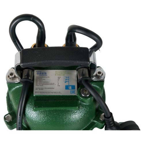 Насос дренажный OASIS F-1500/13R фекальный 4640130974299 - изображение 3