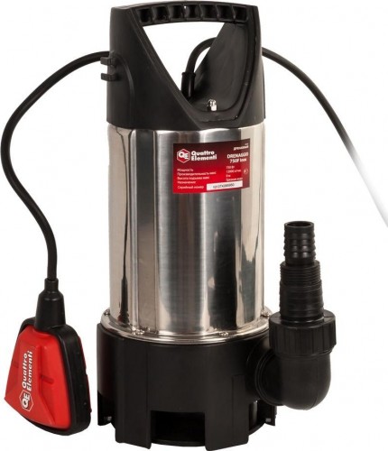 Насос дренажный QUATTRO ELEMENTI DRENAGGIO  750F INOX OX  770-728