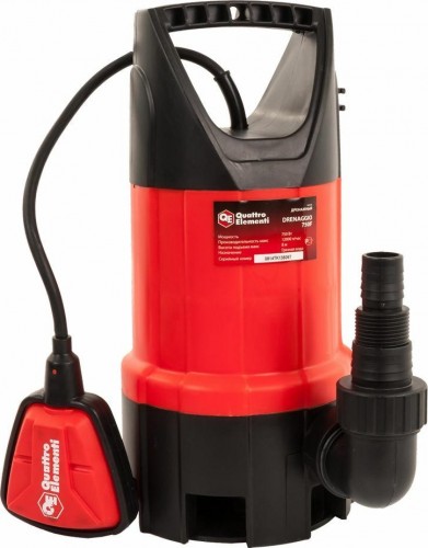 Насос дренажный QUATTRO ELEMENTI DRENAGGIO  750F 771-558