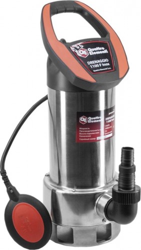 Насос дренажный QUATTRO ELEMENTI DRENAGGIO 1100F INOX 770-742