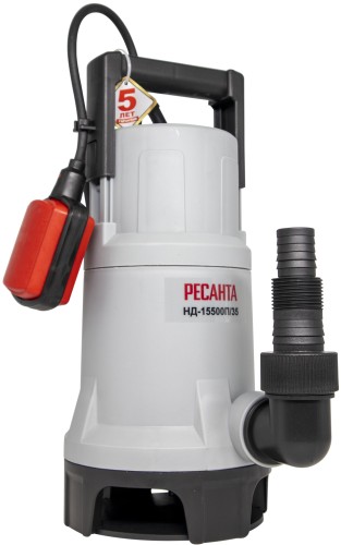 Насос дренажный Ресанта НД-15500П/35 77/2/6