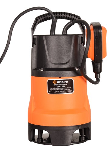 Насос дренажный ВИХРЬ ДН- 550 68/2/9 - изображение 4