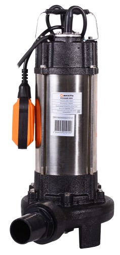 Насос дренажный ВИХРЬ ФН-1500Л фекальный 68/5/5 - изображение 2