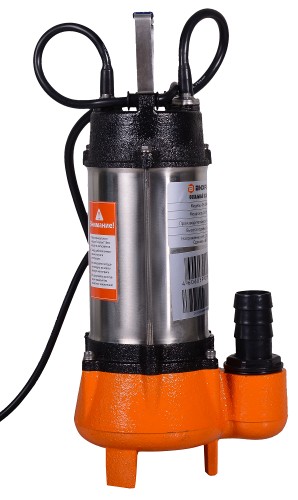 Насос дренажный ВИХРЬ ФН- 250А фекальный 68/5/7 - изображение 2