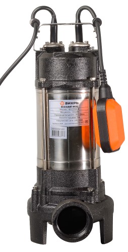 Насос дренажный ВИХРЬ ФН- 283/9 Л фекальный 68/5/8 - изображение 5