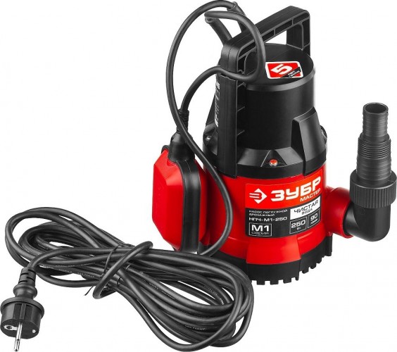 Насос дренажный ЗУБР НПЧ-М1-250 - изображение 5