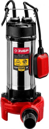 Насос дренажный ЗУБР НПФ-1350 с режущим механизмом НПФ-1350-Р - изображение 3