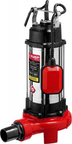 Насос дренажный ЗУБР НПФ-1500-Р с режущим механизмом - изображение 3