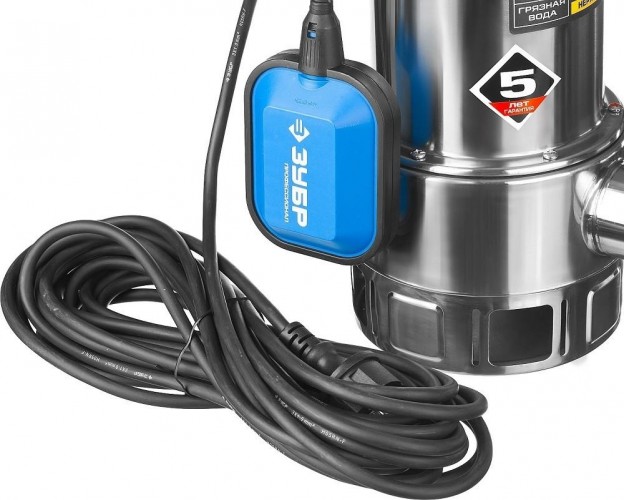 Насос дренажный ЗУБР НПГ-Т3-1100-С - изображение 4