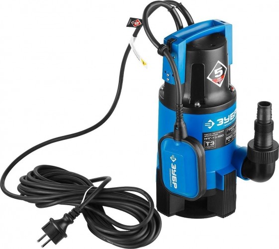 Насос дренажный ЗУБР НПГ-Т3- 550 НПГ-Т3-550 - изображение 5