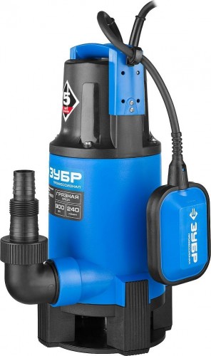 Насос дренажный ЗУБР НПГ-Т3- 750-С НПГ-Т3-750-С - изображение 5